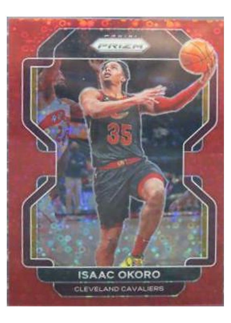2021-22 Panini Prizm Base Set Isaac Okoro #212 card