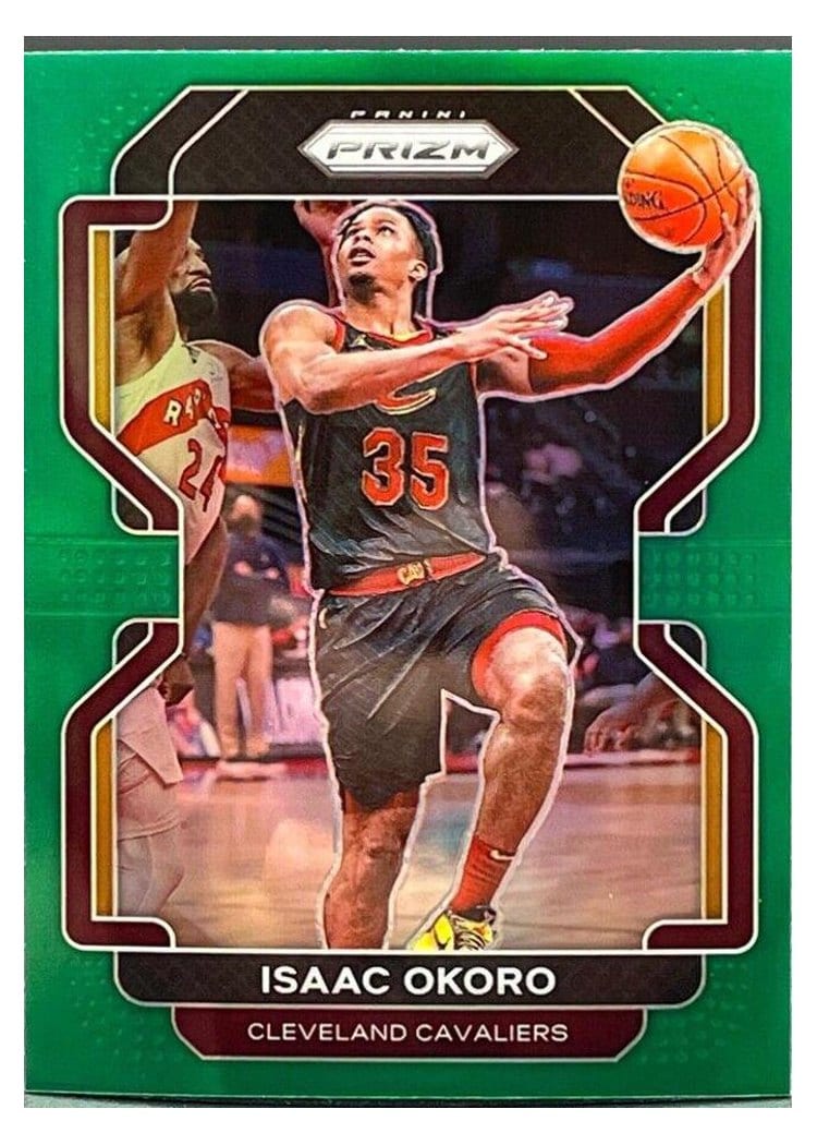 2021-22 Panini Prizm Base Set Isaac Okoro #212 card