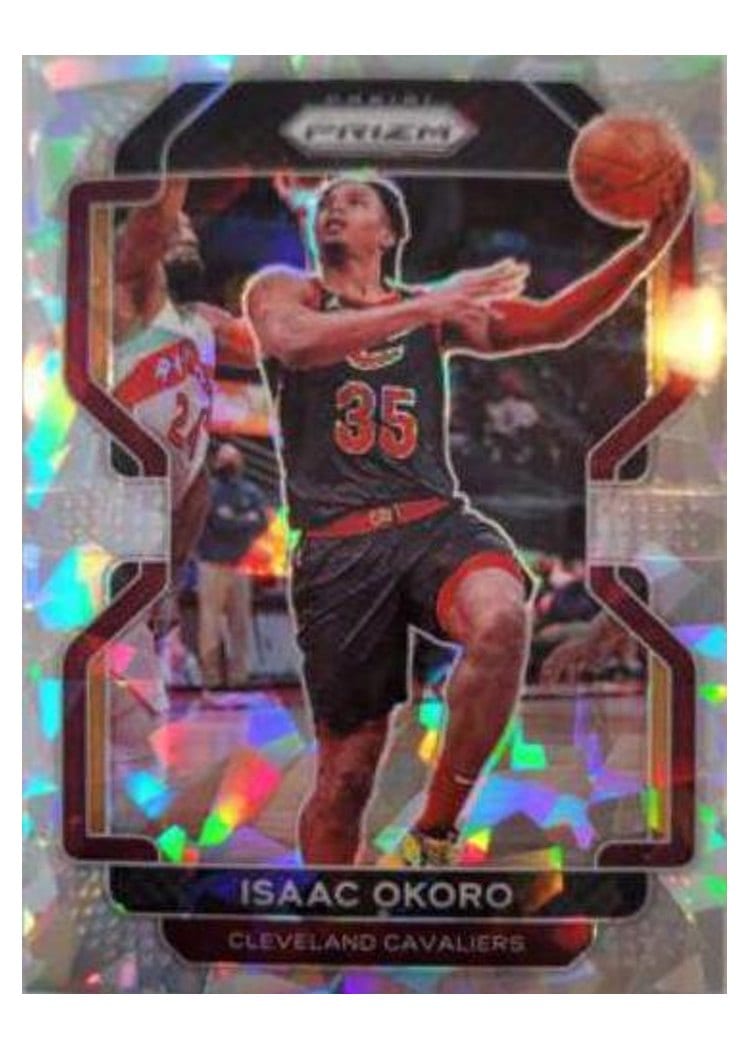 2021-22 Panini Prizm Base Set Isaac Okoro #212 card