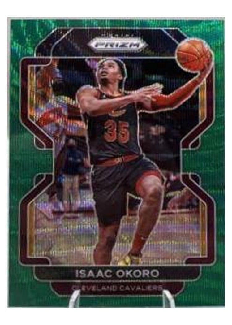 2021-22 Panini Prizm Base Set Isaac Okoro #212 card