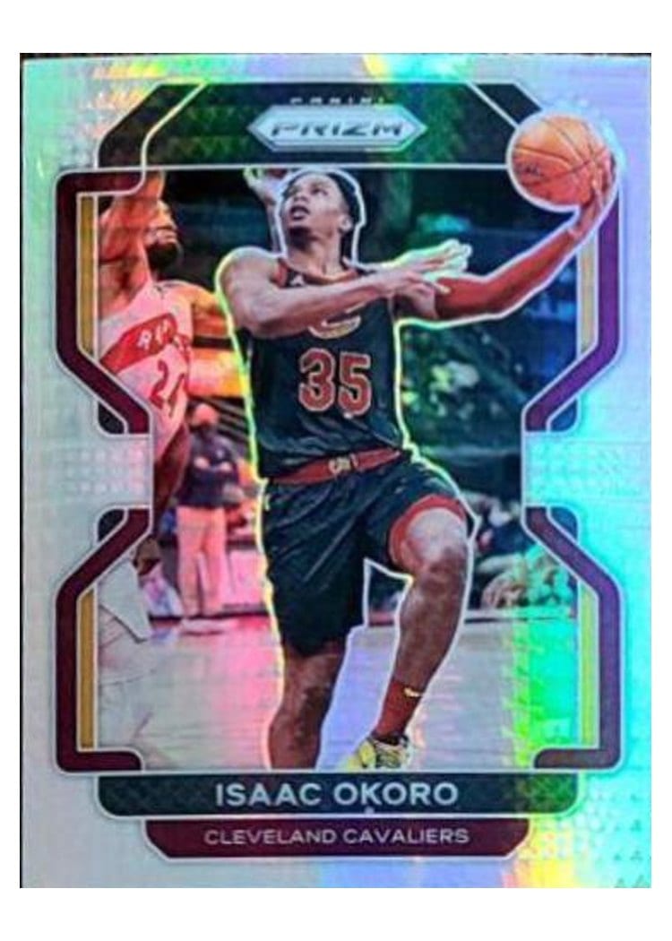 2021-22 Panini Prizm Base Set Isaac Okoro #212 card