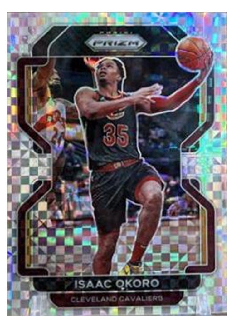 2021-22 Panini Prizm Base Set Isaac Okoro #212 card