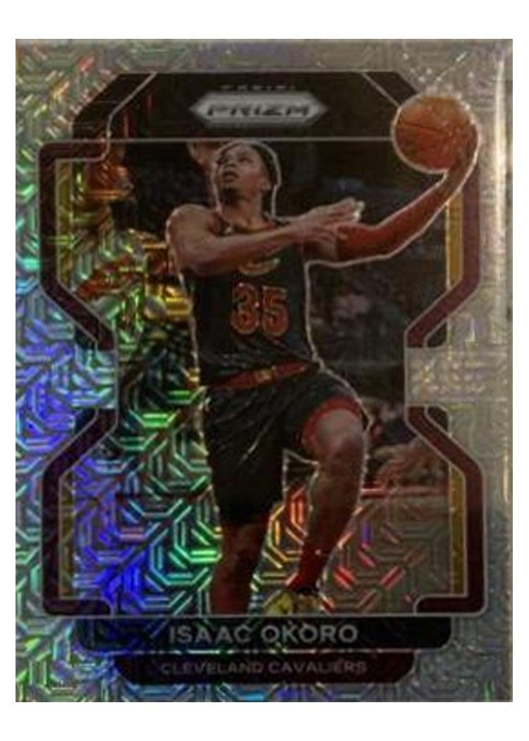 2021-22 Panini Prizm Base Set Isaac Okoro #212 card