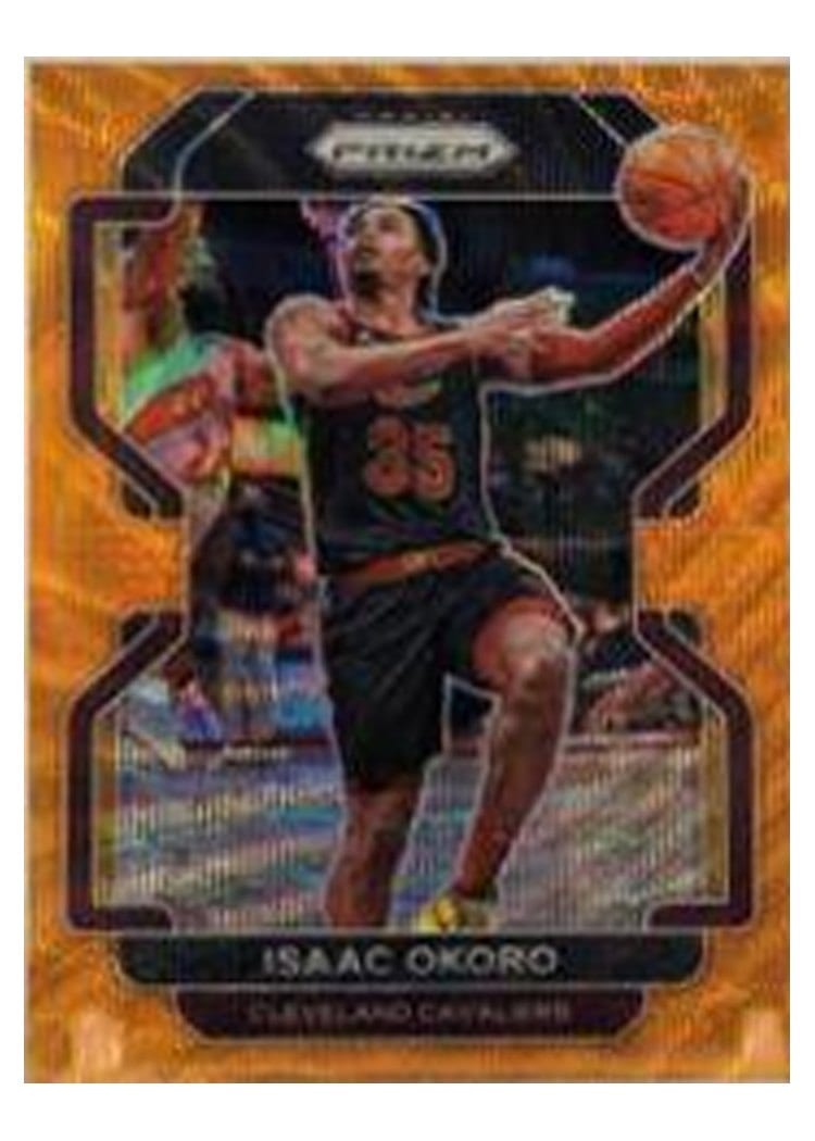 2021-22 Panini Prizm Base Set Isaac Okoro #212 card