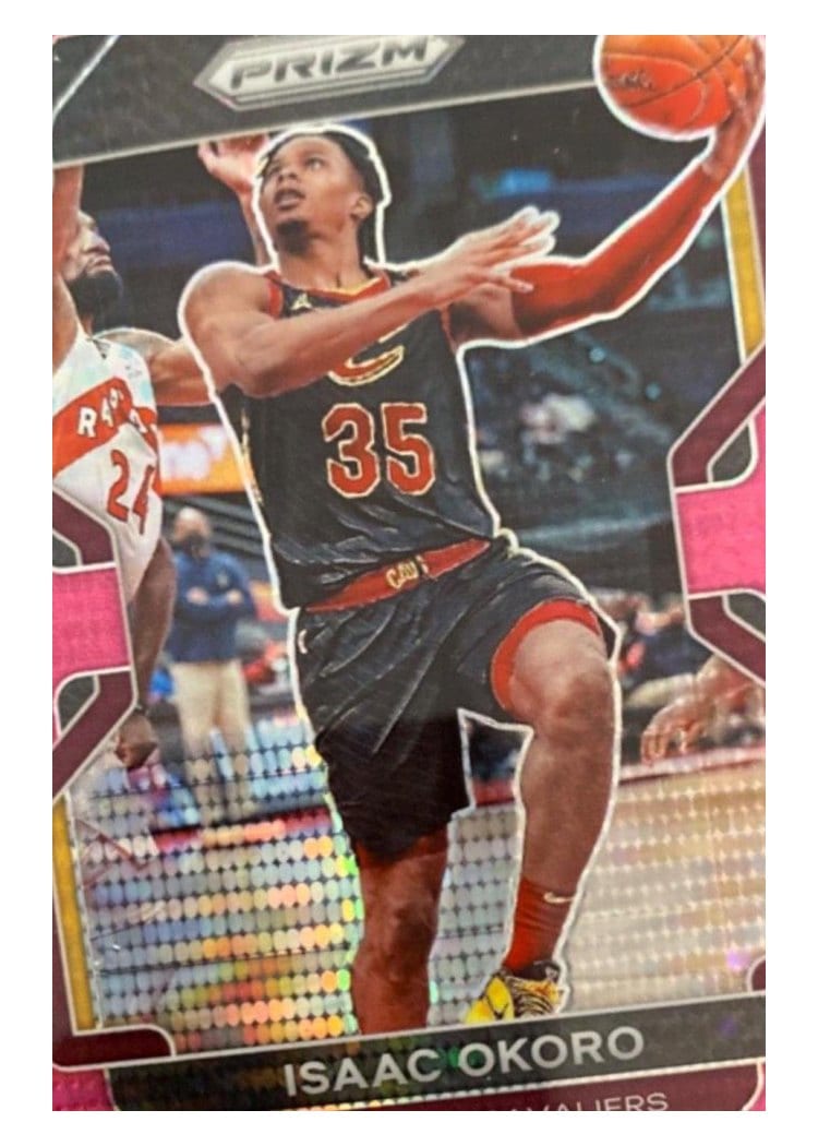 2021-22 Panini Prizm Base Set Isaac Okoro #212 card