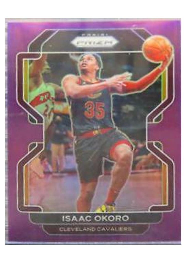 2021-22 Panini Prizm Base Set Isaac Okoro #212 card