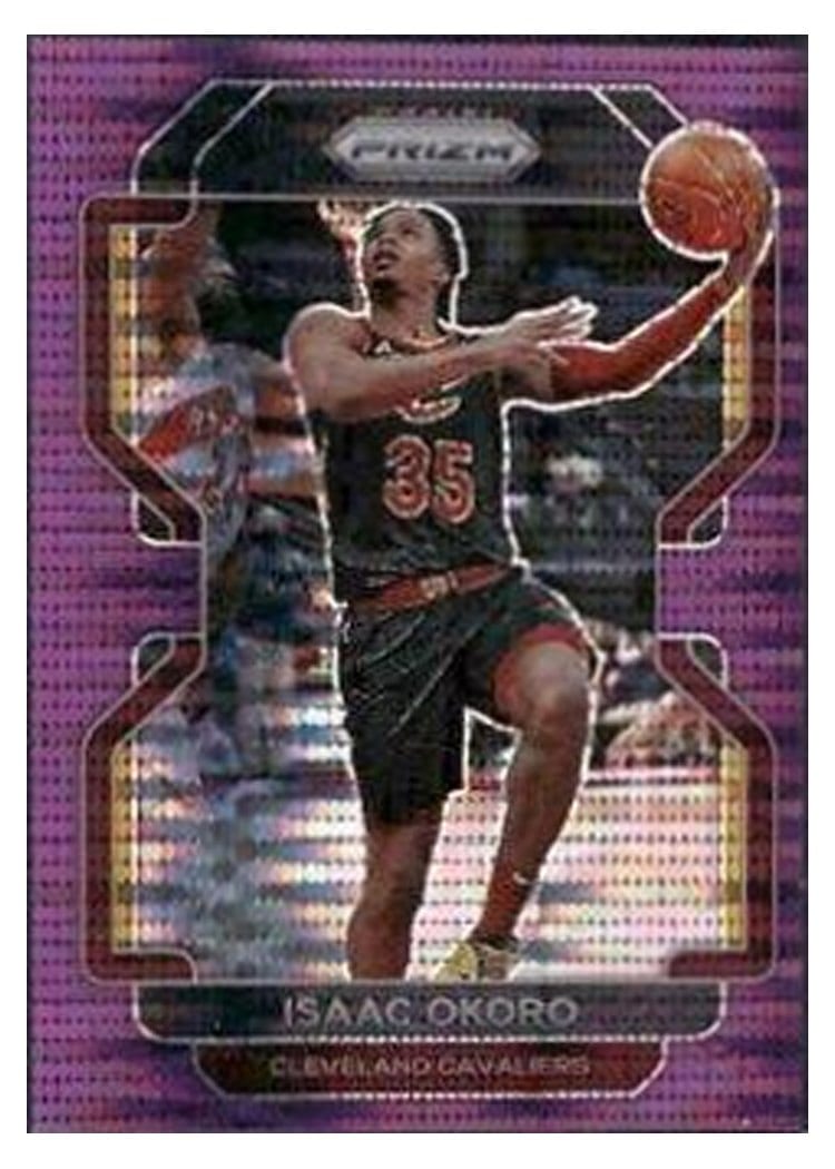 2021-22 Panini Prizm Base Set Isaac Okoro #212 card