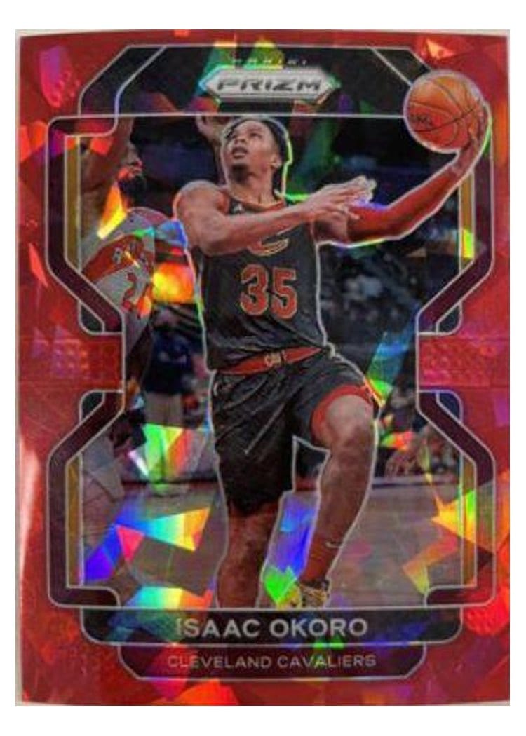 2021-22 Panini Prizm Base Set Isaac Okoro #212 card