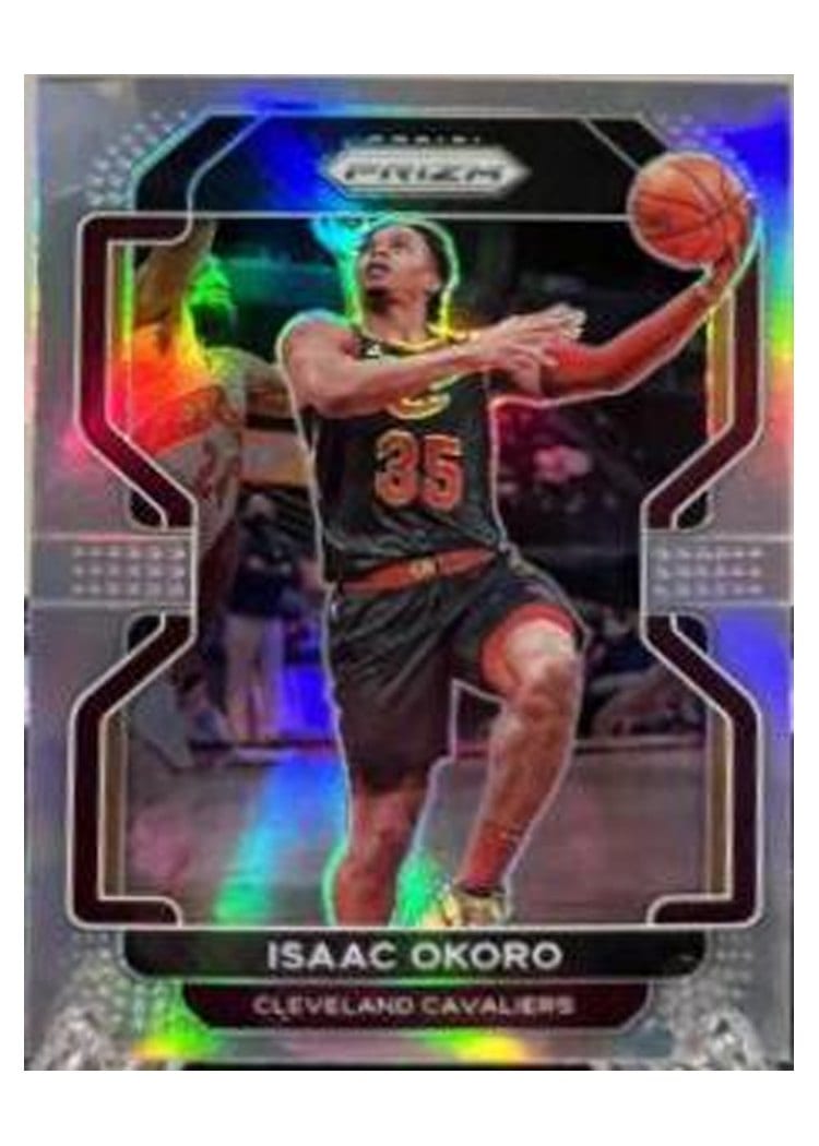 2021-22 Panini Prizm Base Set Isaac Okoro #212 card