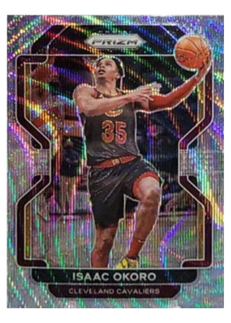 2021-22 Panini Prizm Base Set Isaac Okoro #212 card