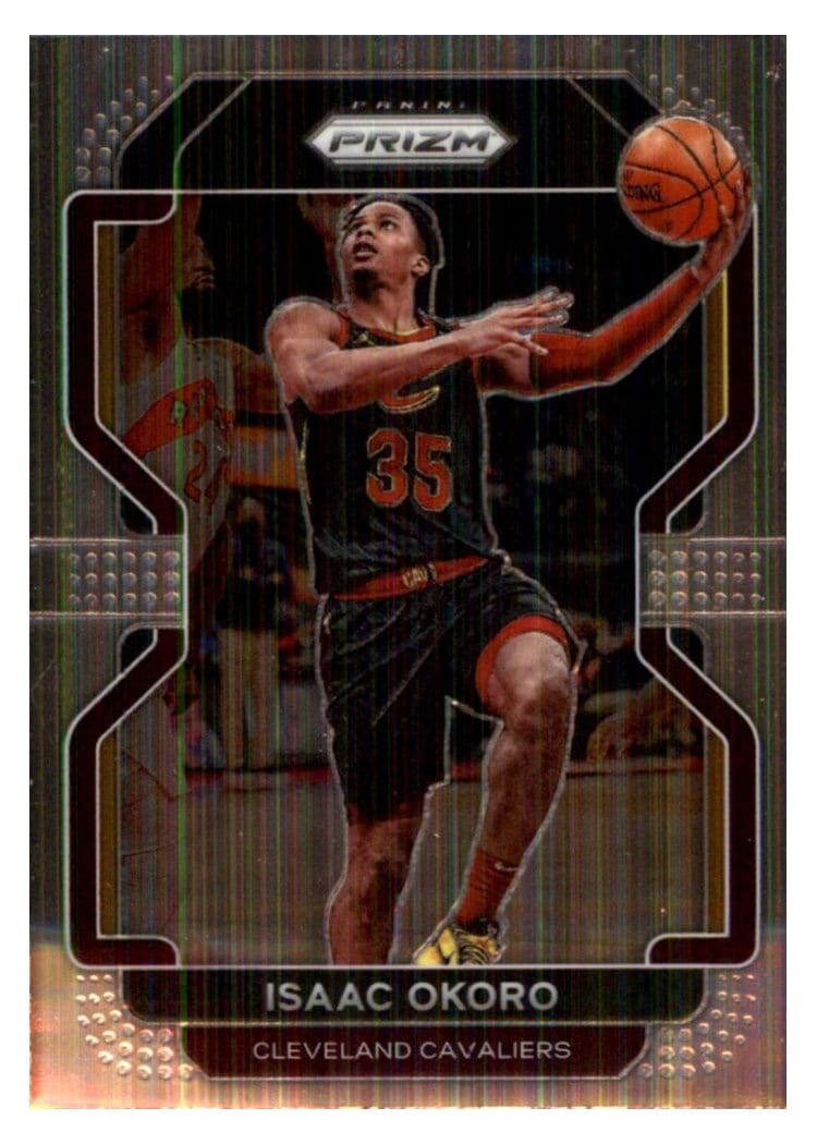 2021-22 Panini Prizm Base Set Isaac Okoro #212 card