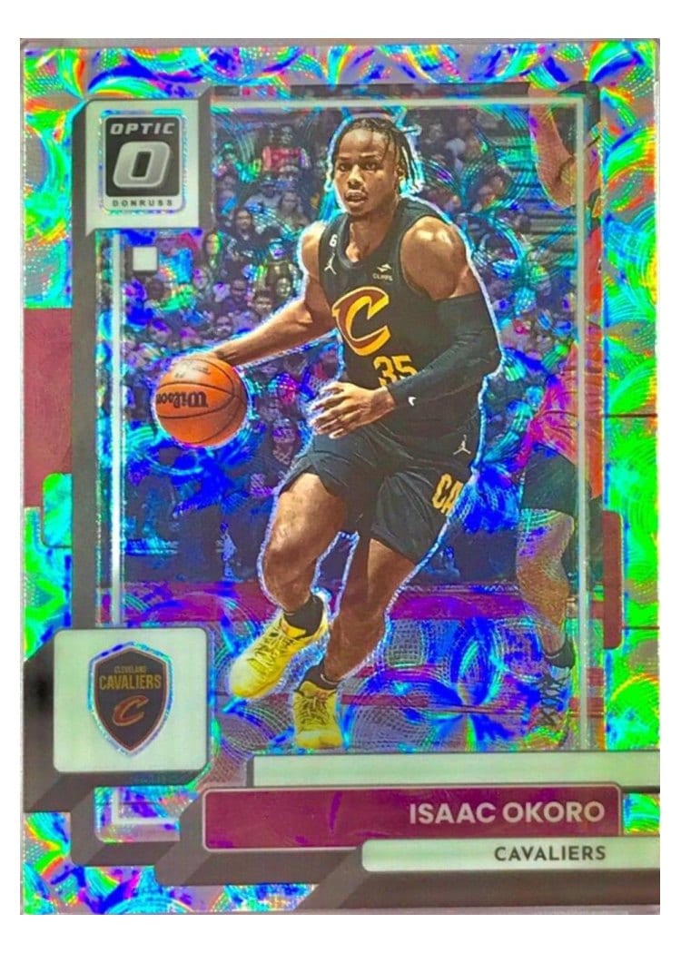 2022-23 Donruss Optic Base Set Isaac Okoro #86 card