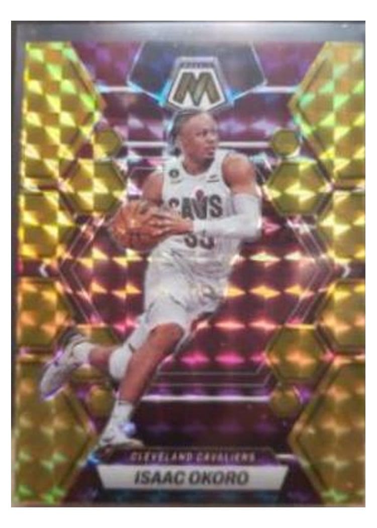 2022-23 Panini Mosaic Base Set Isaac Okoro #45 card