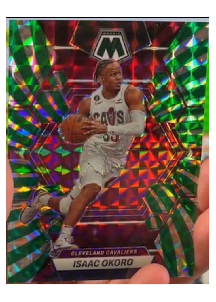2022-23 Panini Mosaic Base Set Isaac Okoro #45 card
