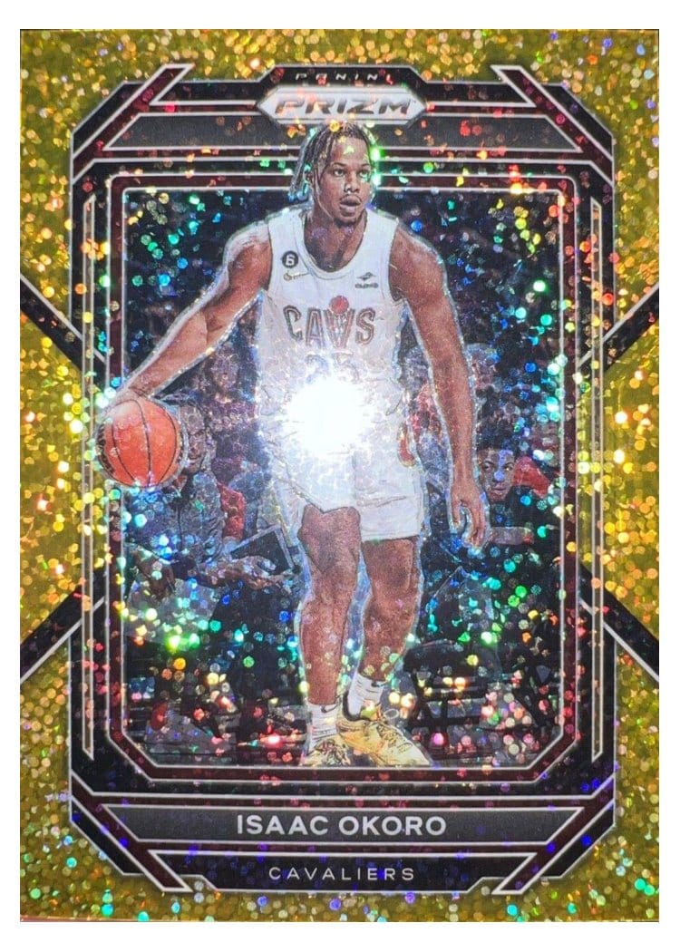 2022-23 Panini Prizm Base Set Isaac Okoro #78 card