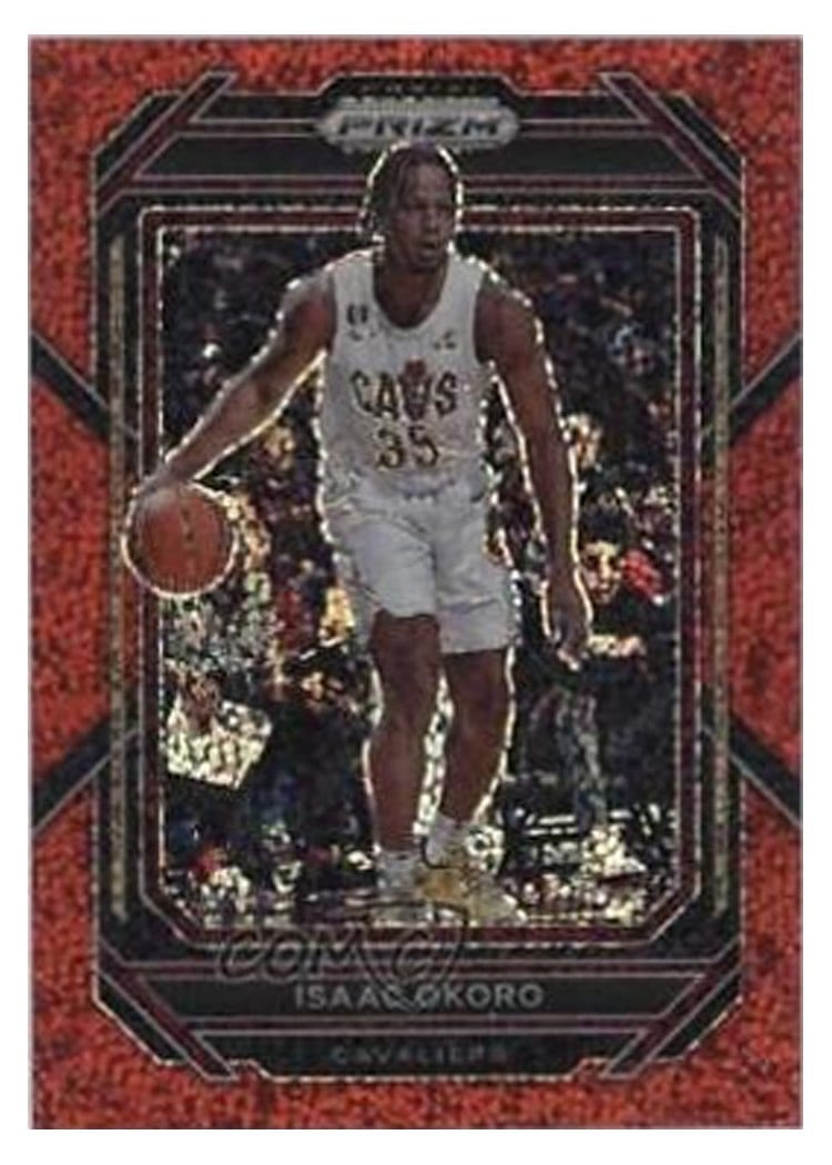 2022-23 Panini Prizm Base Set Isaac Okoro #78 card