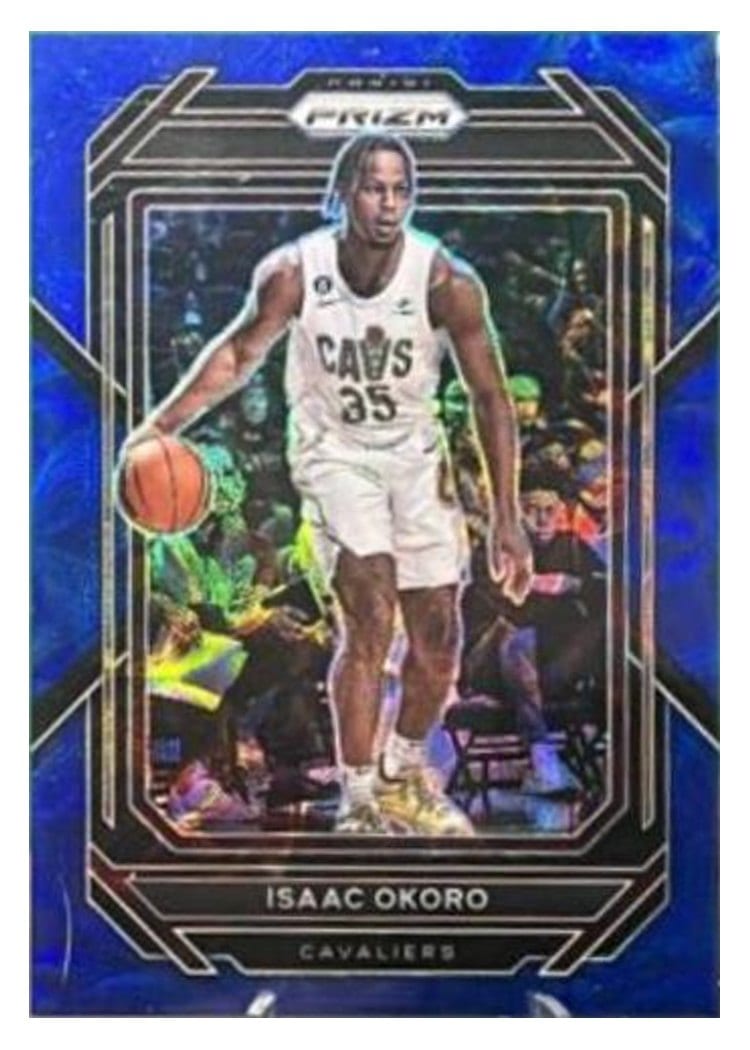 2022-23 Panini Prizm Base Set Isaac Okoro #78 card