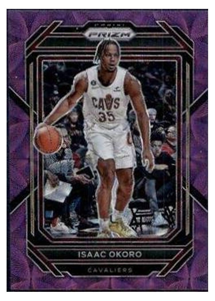 2022-23 Panini Prizm Base Set Isaac Okoro #78 card