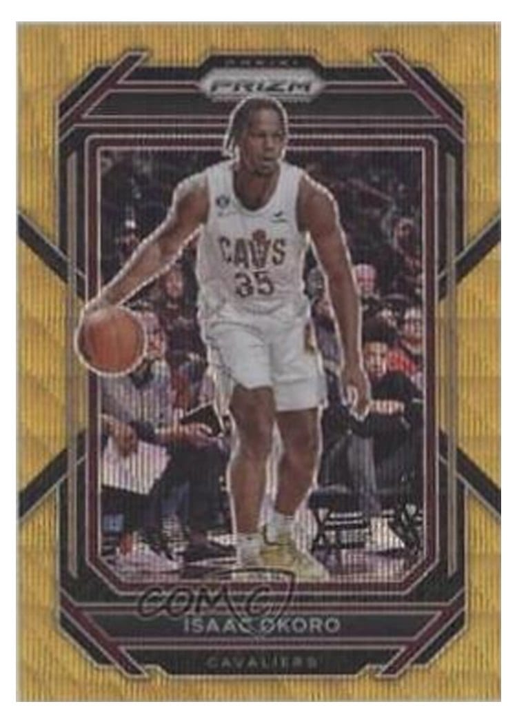 2022-23 Panini Prizm Base Set Isaac Okoro #78 card