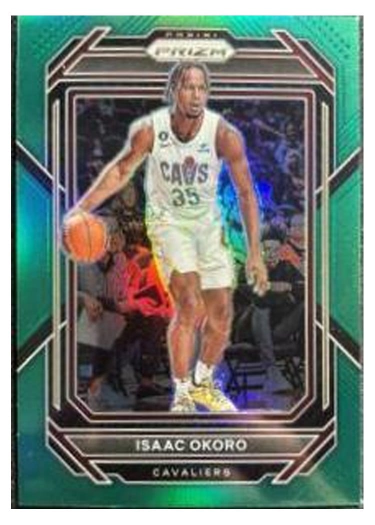 2022-23 Panini Prizm Base Set Isaac Okoro #78 card