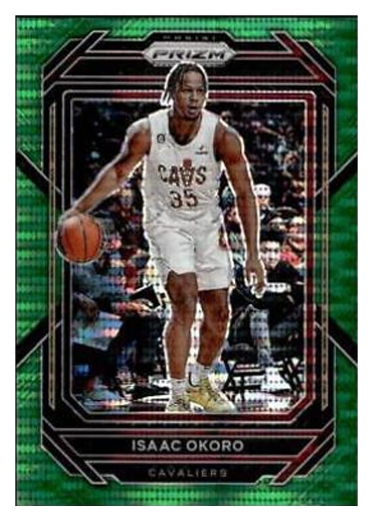 2022-23 Panini Prizm Base Set Isaac Okoro #78 card