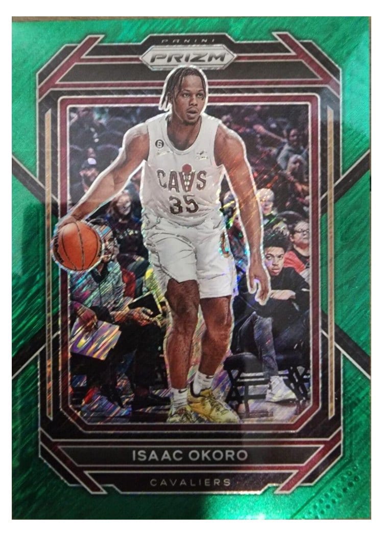 2022-23 Panini Prizm Base Set Isaac Okoro #78 card