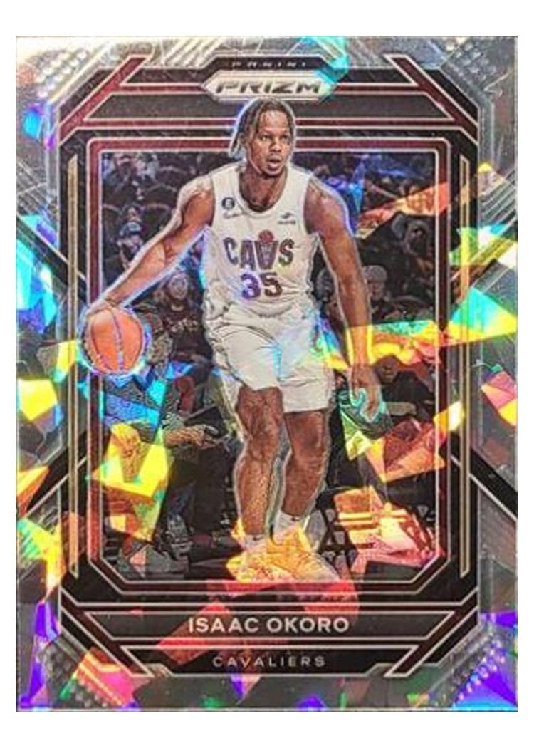 2022-23 Panini Prizm Base Set Isaac Okoro #78 card