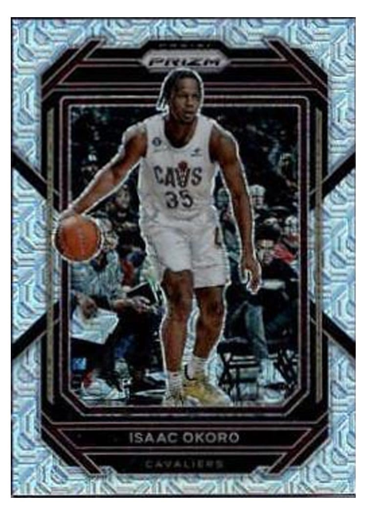2022-23 Panini Prizm Base Set Isaac Okoro #78 card