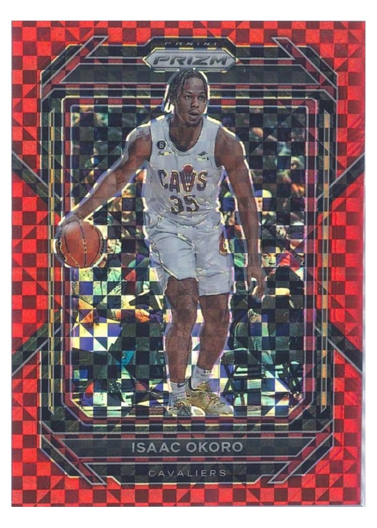 2022-23 Panini Prizm Base Set Isaac Okoro #78 card