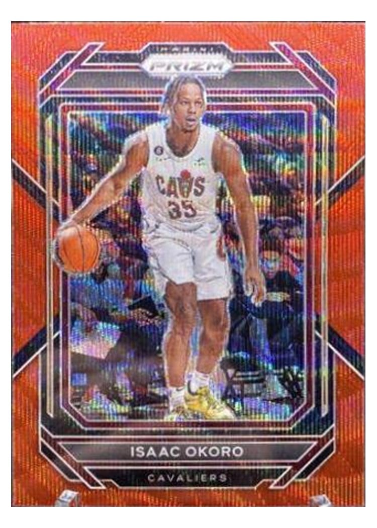 2022-23 Panini Prizm Base Set Isaac Okoro #78 card