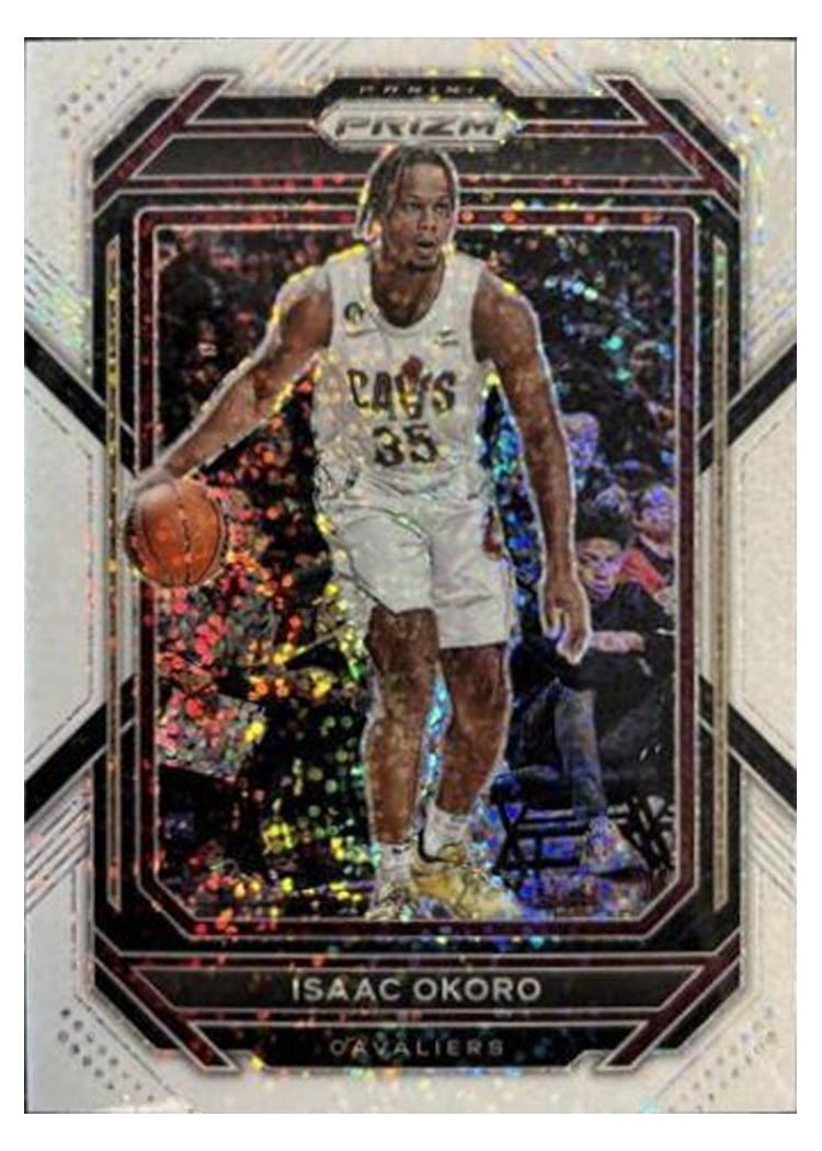 2022-23 Panini Prizm Base Set Isaac Okoro #78 card