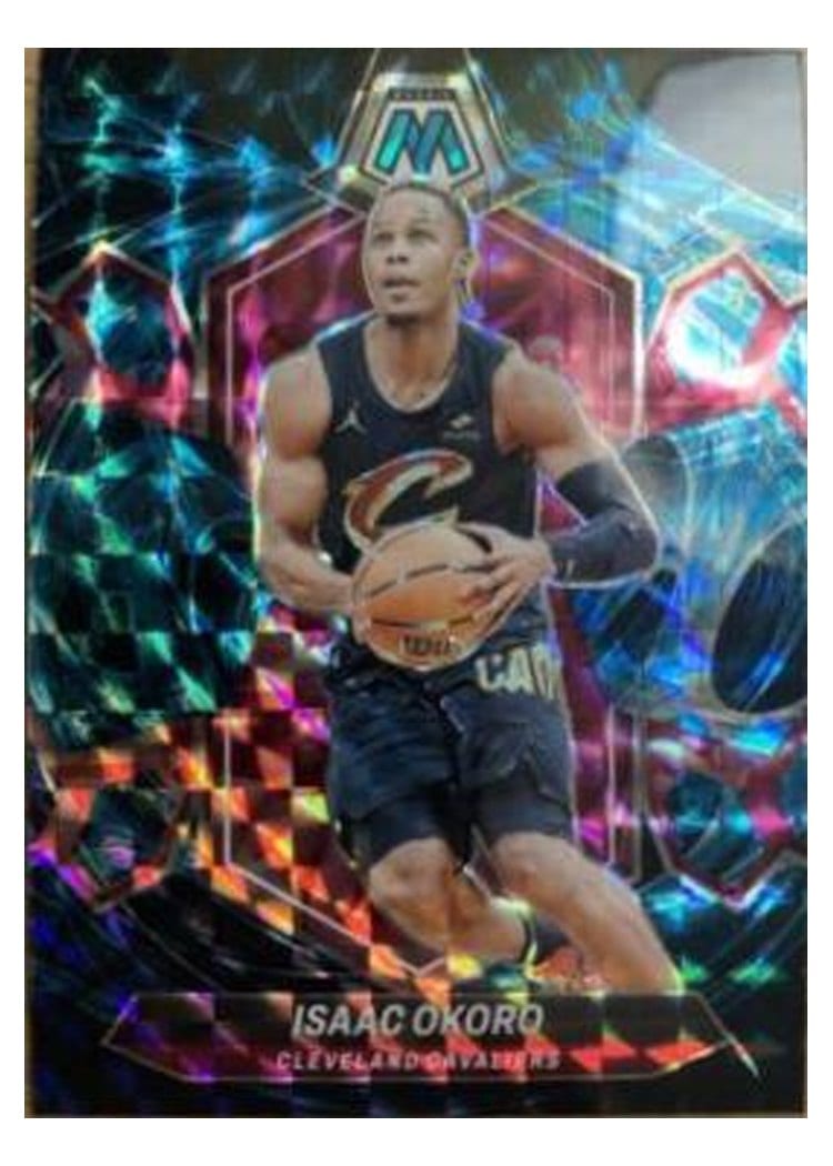 2023-24 Panini Mosaic Base Set Isaac Okoro #94 card