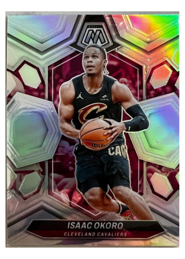 2023-24 Panini Mosaic Base Set Isaac Okoro #94 card