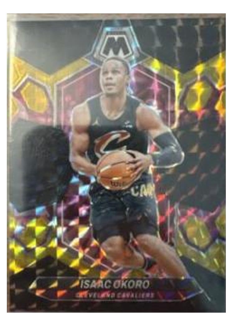 2023-24 Panini Mosaic Base Set Isaac Okoro #94 card