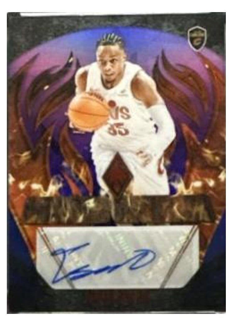 2023-24 Panini Phoenix Inferno Etchings Isaac Okoro #IE-IKO card