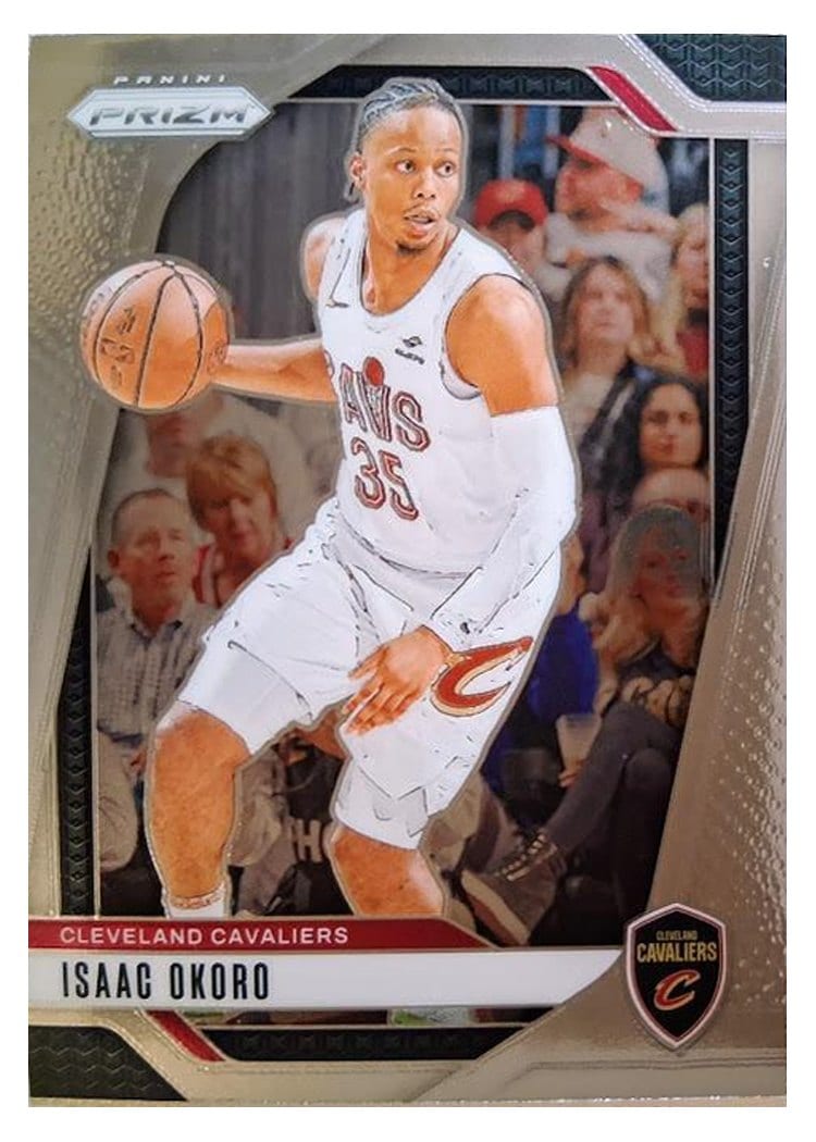 2024-25 Panini Prizm Base Set Isaac Okoro #163 card