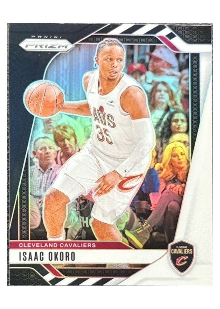 2024-25 Panini Prizm Base Set Isaac Okoro #163 card