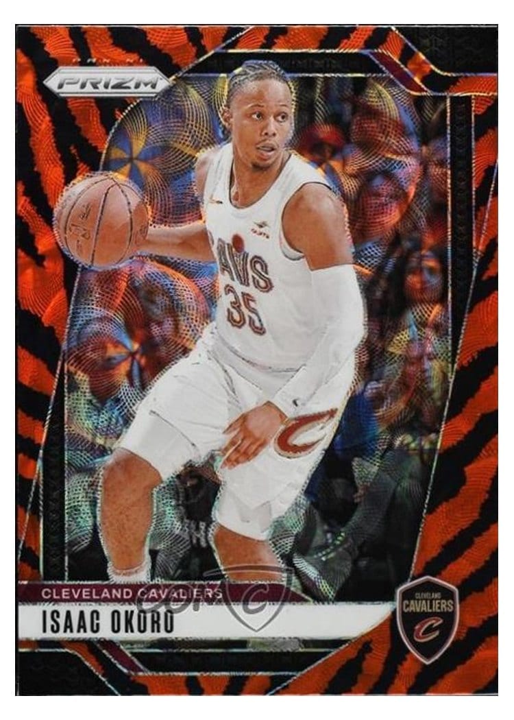 2024-25 Panini Prizm Base Set Isaac Okoro #163 card