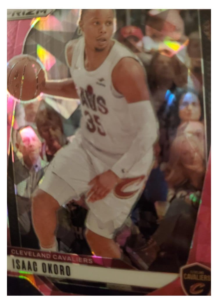 2024-25 Panini Prizm Base Set Isaac Okoro #163 card