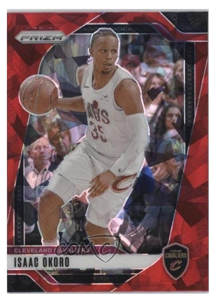 2024-25 Panini Prizm Base Set Isaac Okoro #163 card