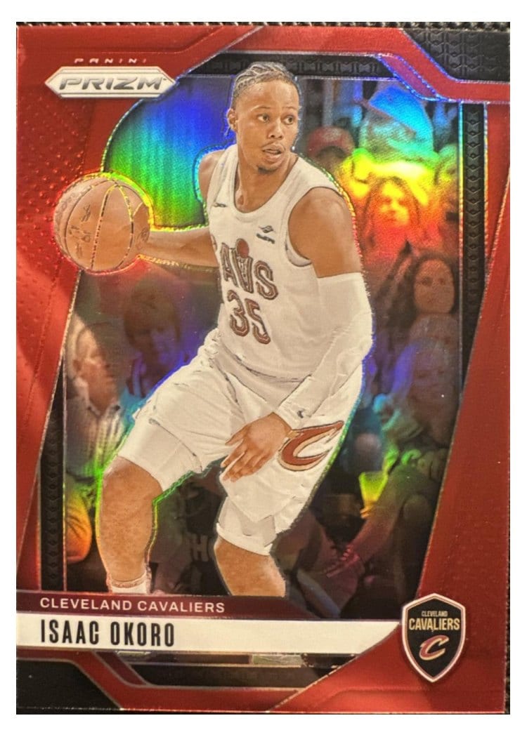 2024-25 Panini Prizm Base Set Isaac Okoro #163 card