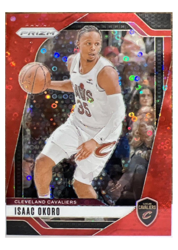 2024-25 Panini Prizm Base Set Isaac Okoro #163 card