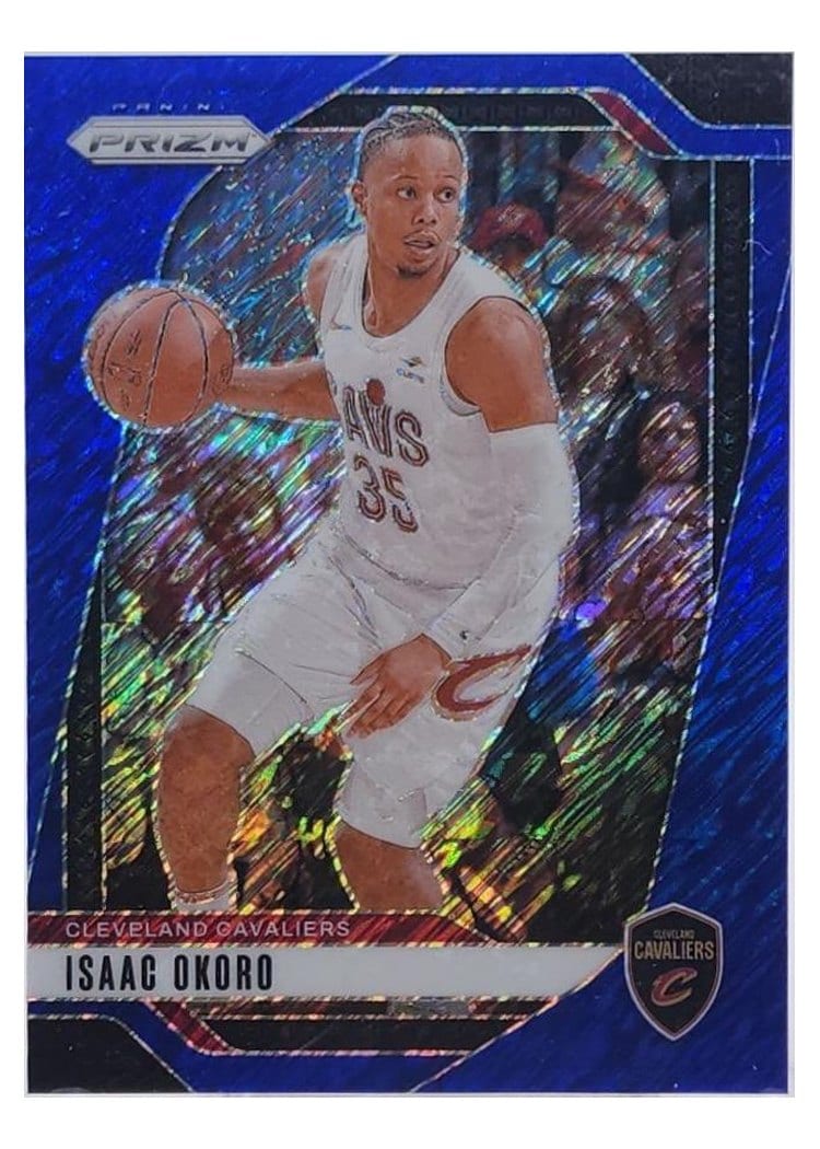 2024-25 Panini Prizm Base Set Isaac Okoro #163 card