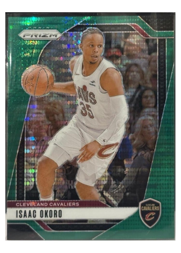 2024-25 Panini Prizm Base Set Isaac Okoro #163 card