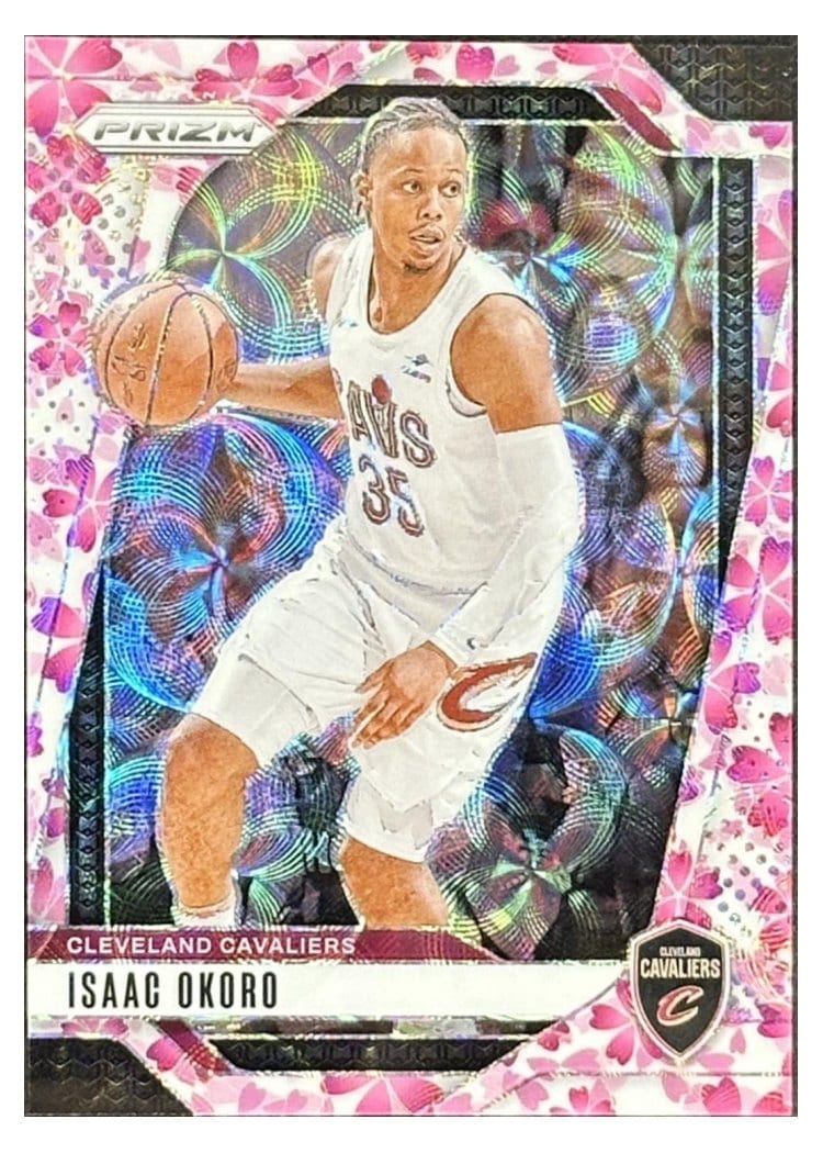 2024-25 Panini Prizm Base Set Isaac Okoro #163 card