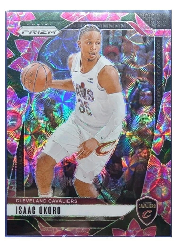 2024-25 Panini Prizm Base Set Isaac Okoro #163 card