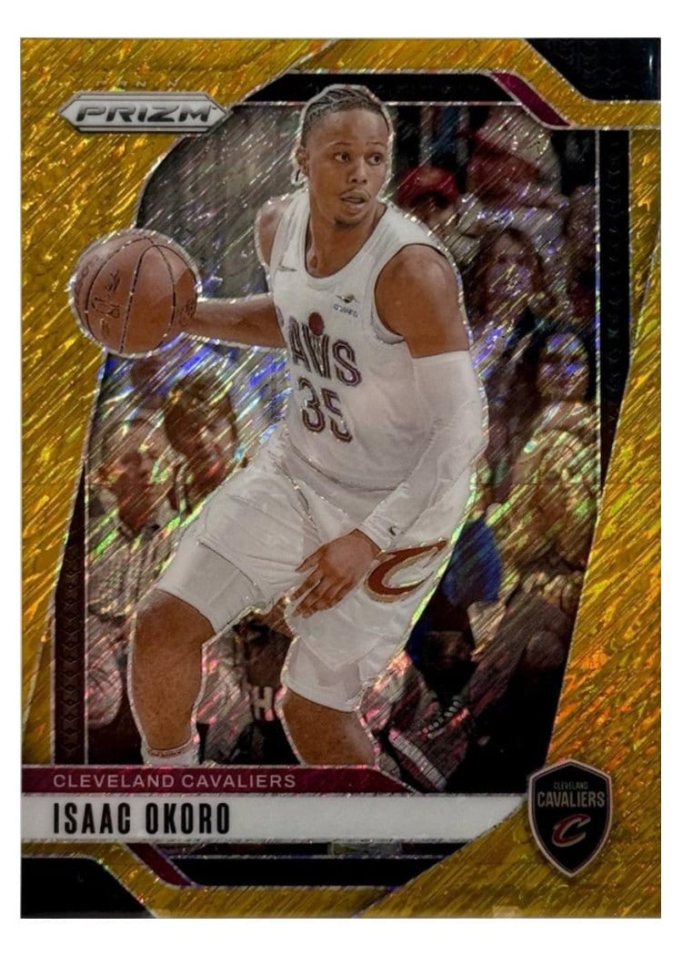 2024-25 Panini Prizm Base Set Isaac Okoro #163 card