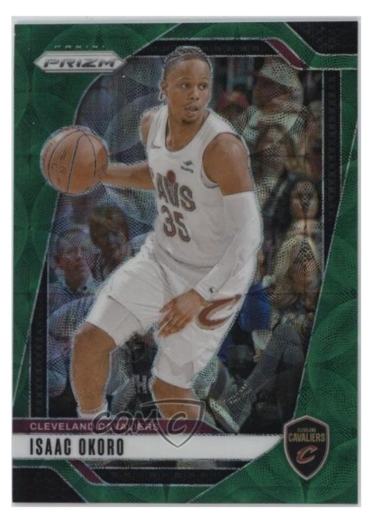2024-25 Panini Prizm Base Set Isaac Okoro #163 card
