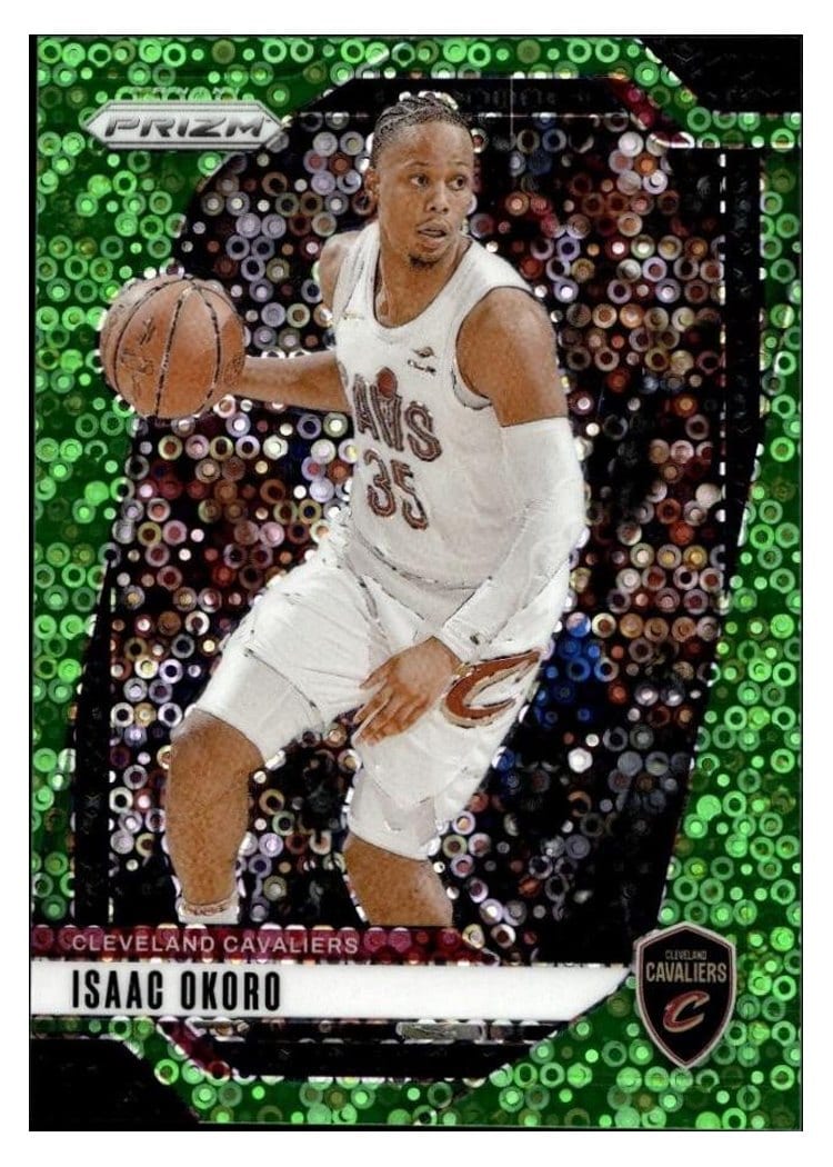 2024-25 Panini Prizm Base Set Isaac Okoro #163 card