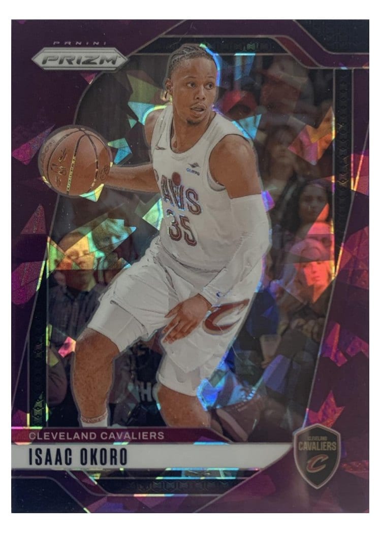 2024-25 Panini Prizm Base Set Isaac Okoro #163 card